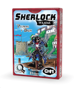 Sherlock piratas, plumas y brea: juego de mesa