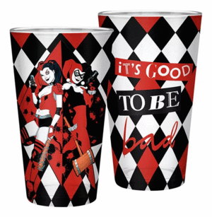 Harley Quinn, It's Good To Be Bad, Glass: vaso 16oz