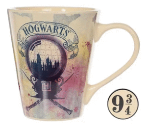 Harry Potter, Amortentia & Hogwarts, Gif Set: taza y pin (set de 2 piezas)