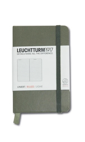 Leuchtturm 1917 Softcover Pocket: libreta rayada (LB21)