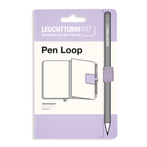 Leuchtturm, Pen Loop, Lilac: portapluma para libreta