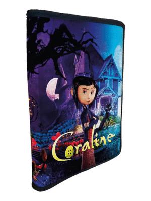 Coraline, universos: portalibros de tela