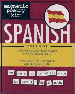 Spanish: kit de 500 palabras en magnetos (3040)