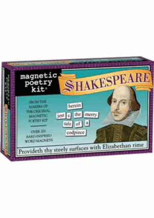 Shakespeare: kit de 200 palabras en magnetos (3129)