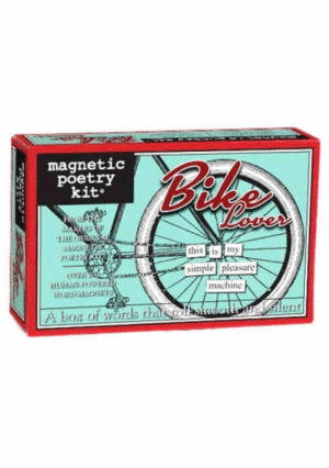 Bike Lover: kit de 200 palabras en magnetos (3172)
