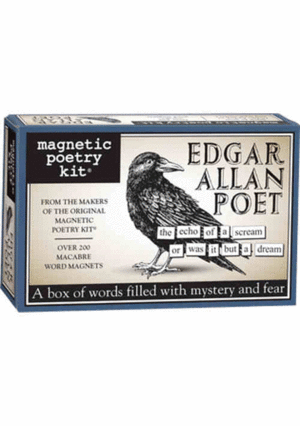 Edgar Allan Poet: kit de 200 palabras en magnetos (3186)