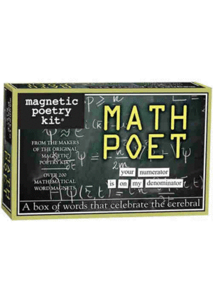 Math Poet: kit de 200 palabras en magnetos (3189)