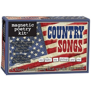 Country Songs: kit de 200 palabras en magnetos (3606)