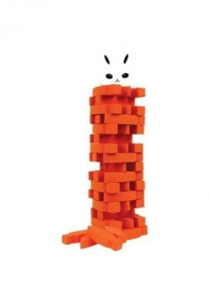 Stack The Carrots: juego de jenga (GG44)