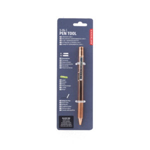 Multi Tool Pen 3 in 1 Copper: bolígrafo multifuncional 3 en 1 cobre (4356)