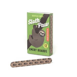 Sloth Paw: set de 12 limas para uñas (MN70)