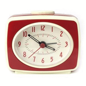 Classic Alarm Clock Red: reloj despertador (AC14-RD)