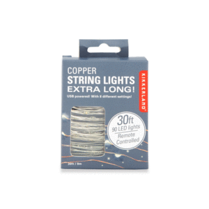 Extra Long Silver String Lights: guía de luces (LT20)