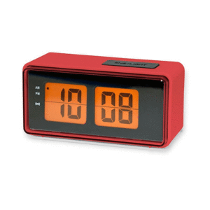 Digital Alarm Clock Red: reloj despertador (AC25-RD)