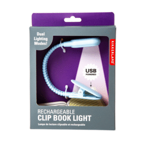 Rechargeable Book Light, Blue: lámpara LED para lectura (BL13-BL)