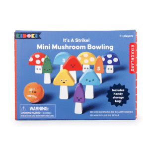 It's A Strike, Mini Mushroom Bowling: juego de bolos miniatura (KID23-F)