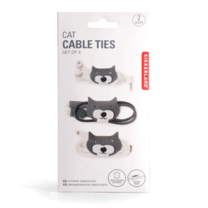 Cat Cable Ties: sujetadores de cables (US229)
