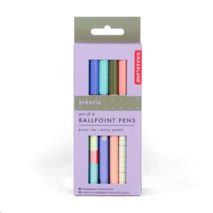 Ballpoint Pens: set de 4 bolígrafos (INK03)