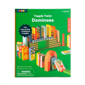 Topple Twist Dominoes: juego de dominó para derribar (KID36-F)