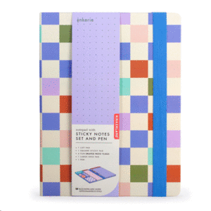 Notepad With Sticky Notes Set And Pen: Set de cuaderno y notas adhesivas (INK16-F)