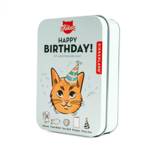Kiko, Happy Birthday, Cat Birthday Kit: kit de cumpleaños para gato (CAT03)