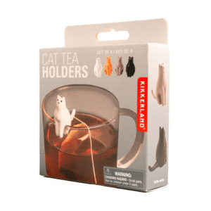 Cat Tea Holders: sostenedores de té (CU372)