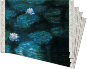 Water Lilies, CoasterRug: portavasos (AWL-C)