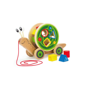 Walk-a-long snail: juguete de arrastre
