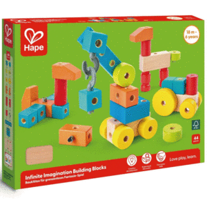 Infinite imagination Building Blocks: figuras de madera para ensamblar