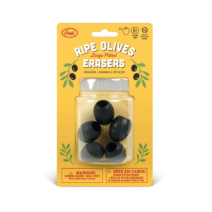 Ripe Olives Erasers: set de 5 borradores