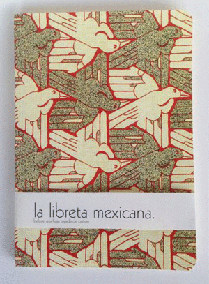 Chile cabrón, marfil pájaros: libreta 15x21 cm.