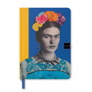Frida, amarillo: libreta cosida