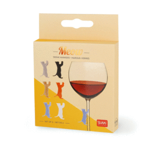 Meow, Drink Markers: set de 6 identificadores de bebidas