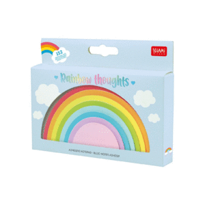 Rainbow Thoughts: set de notas autoadhesivas