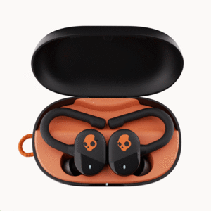 Skullcandy, Push Active, True Wireless Buds, Black & Orange: audífonos inalámbricos