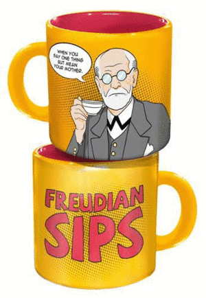 Freudian Sips Coffee, The: taza