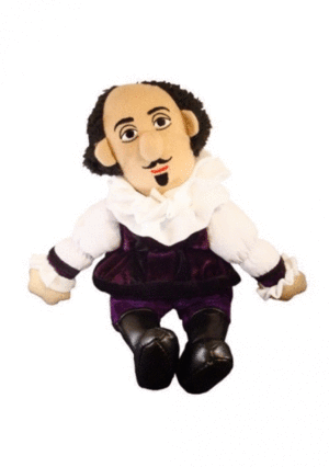 William Shakespeare Little Thinkers: muñeco