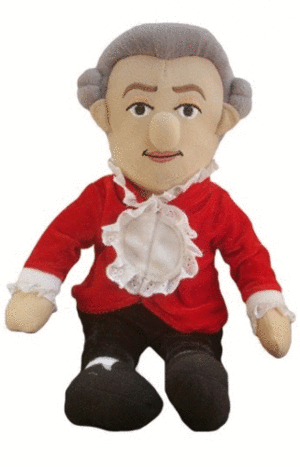 Wolfgang Amadeus Mozart Little Thinkers: muñeco musical