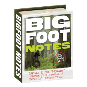 Bigfoot Sticky Notes: notas autoadheribles