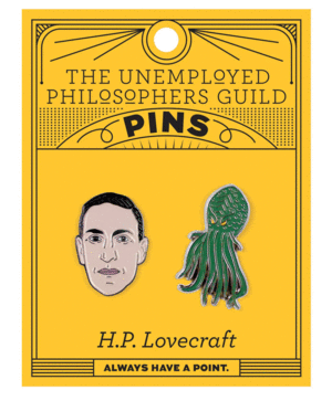 H.P. Lovecraft & Cthulhu Pins: set de pins coleccionables