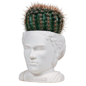 Frida Kahlo Bust Planter: maceta