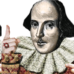 Shakespeare, Quotable Notables: tarjeta postal