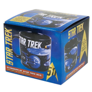 Starships of Star Trek Mug: taza
