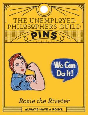 Rosie and We Can Do It Pins: set de pins coleccionables