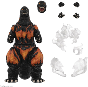 Ultimates, Godzilla, Toho, Godzilla Burning  95': figura coleccionable