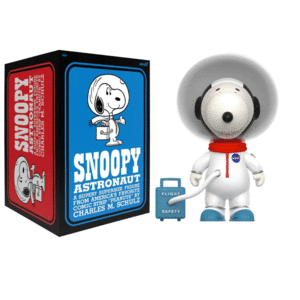 SuperSize Vinyl, Peanuts, Snoopy Astronaut, White Spacesuit: figura coleccionable