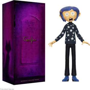 Coraline, Supersize, Eyes Button Eyes: figura coleccionable