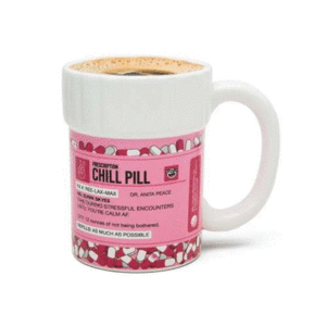 Chill Pill, Coffee Mug: taza