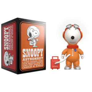 SuperSize Vinyl, Peanuts, Snoopy Astronaut, Orange Spacesuit: figura coleccionable
