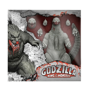 Super 7, Toho, Ultimates, Godzilla 1989, King of the Monsters, Thirsty For Blood, Grey: figura coleccionable